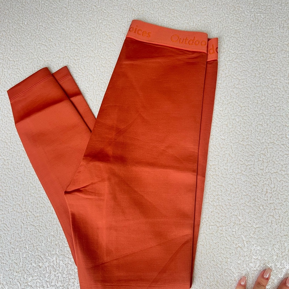 NWT Outdoor Voices Salmon Leggings